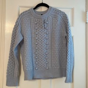 Light blue jcrew sweater
